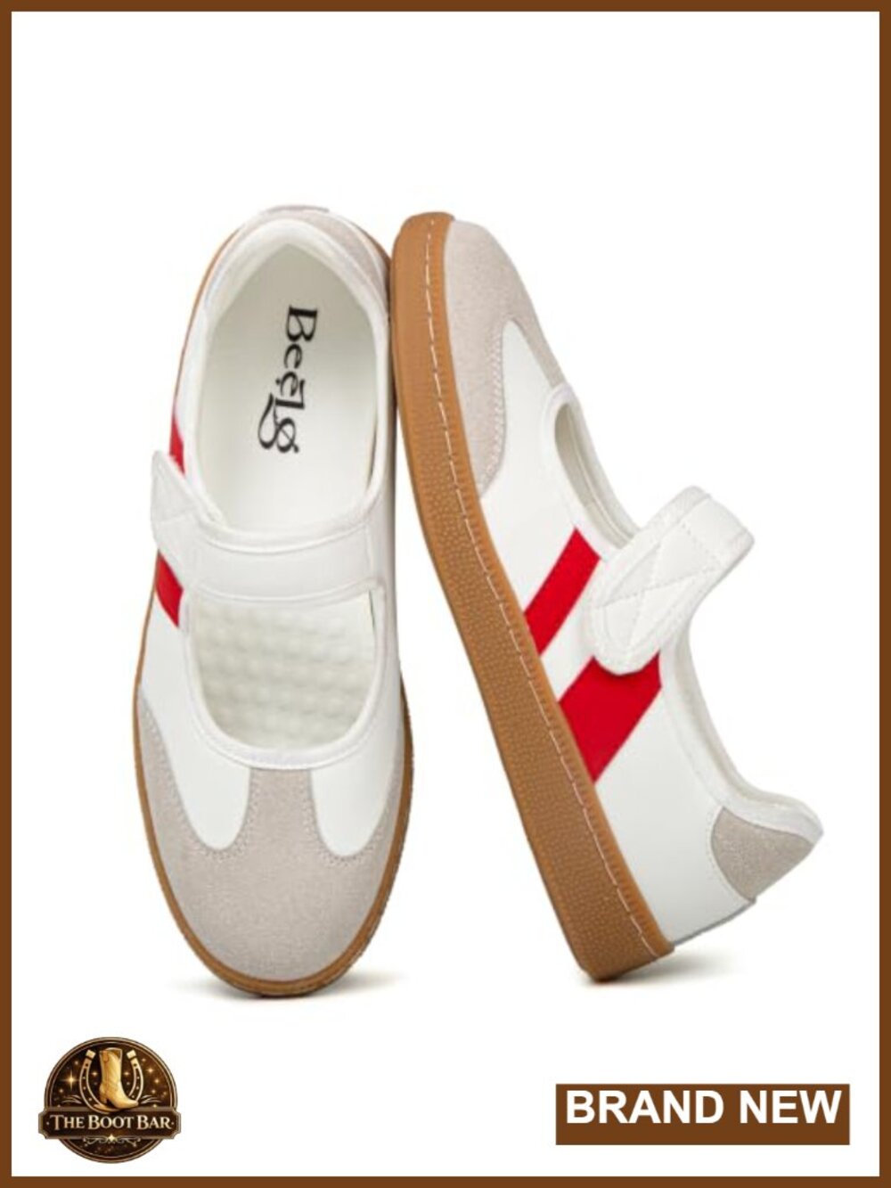 Mary Jane Sneakers Women Comfortable Ballet Flats Non-Slip Walking Shoes